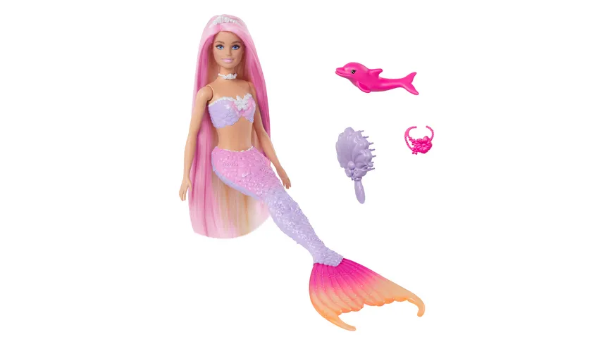 Barbie Meerjungfrauen-Puppe mit Farbwechseleffekt