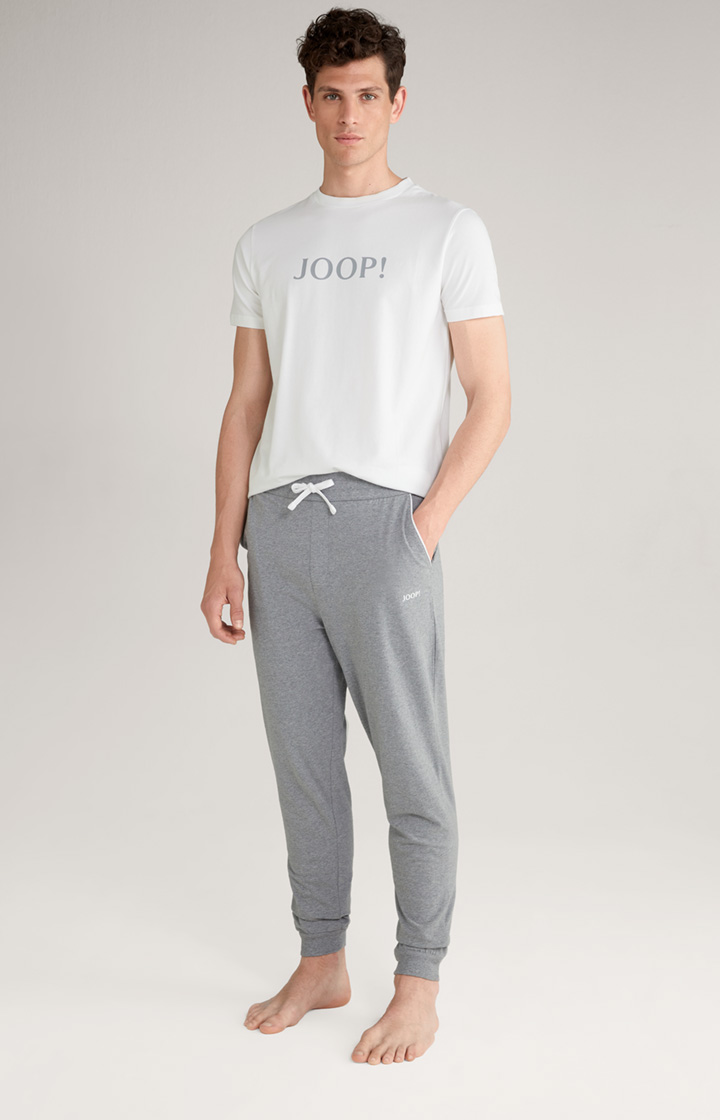 Loungewear T-Shirt in Weiß