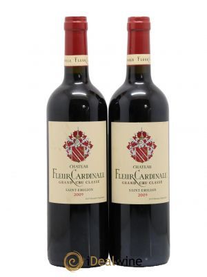 Château Fleur Cardinale Grand Cru Classé  2009 - Lot de 2 Bouteilles