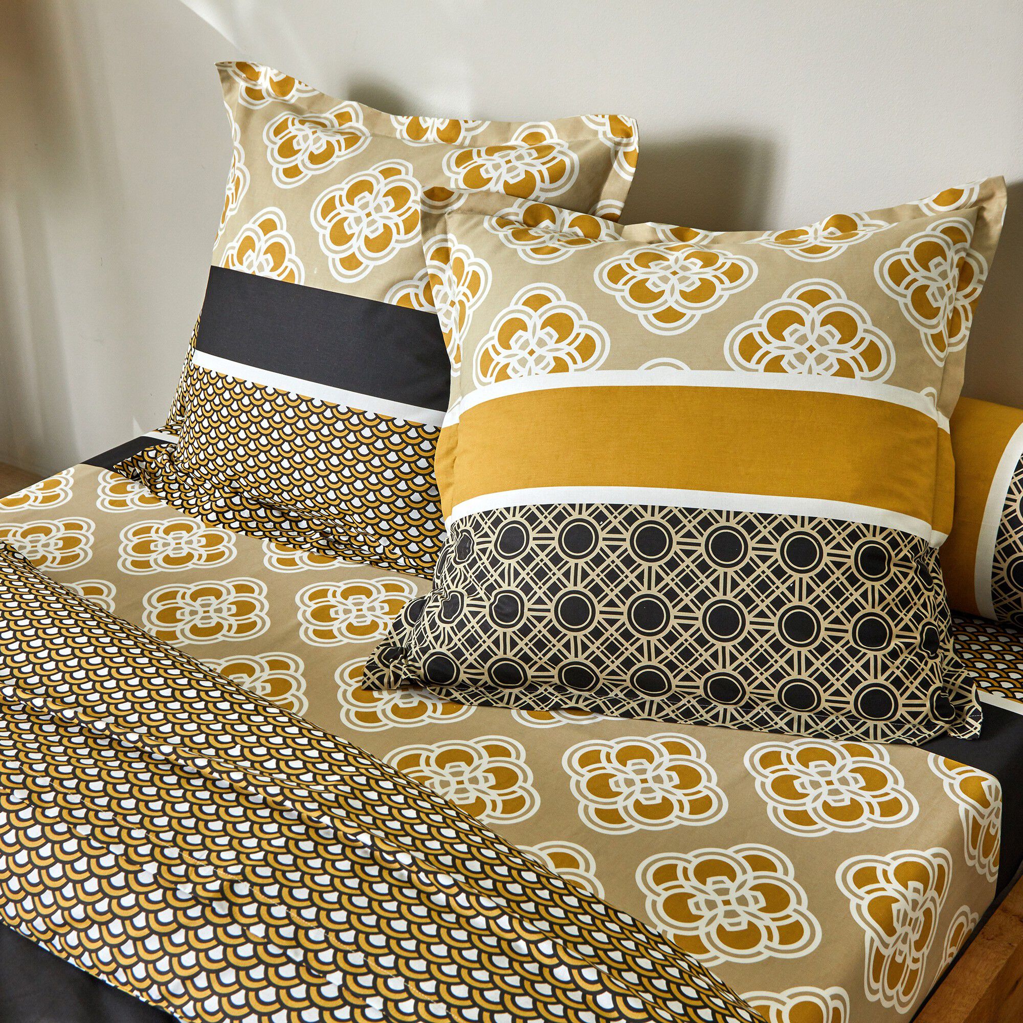 Linge de lit Achille en coton
