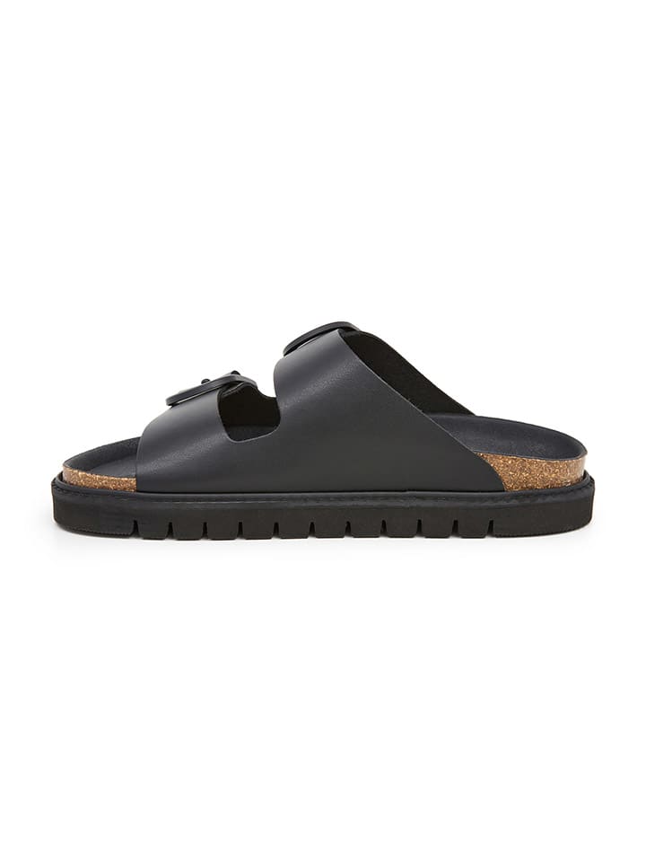 SABOKETS Pantoletten in Schwarz günstig kaufen