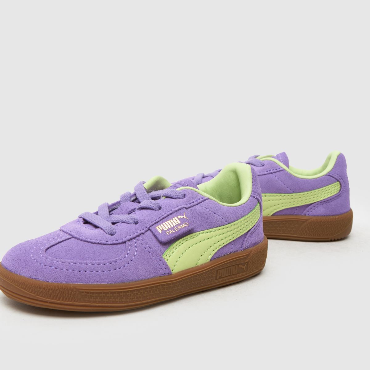 PUMA multifärgade Palermo flickor småbarnsskor
