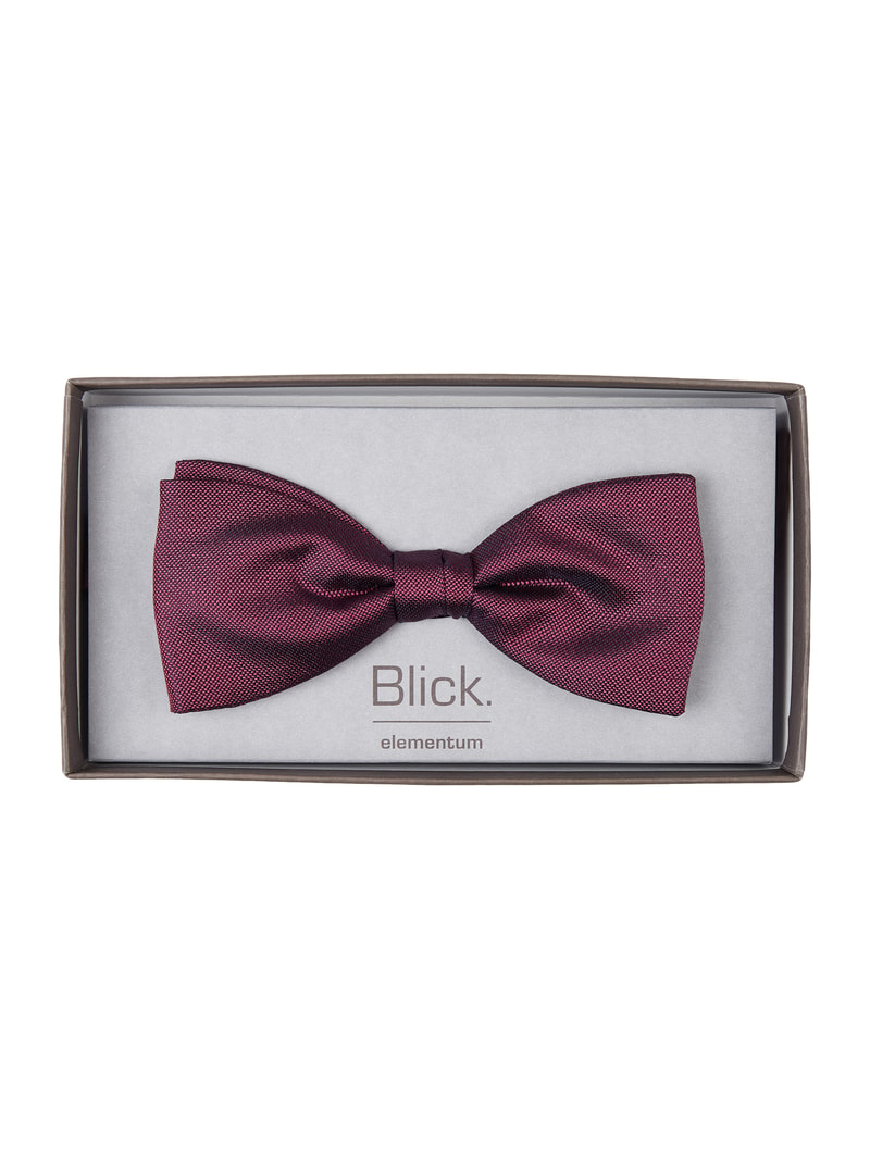 Fliege aus Seide in fuchsia