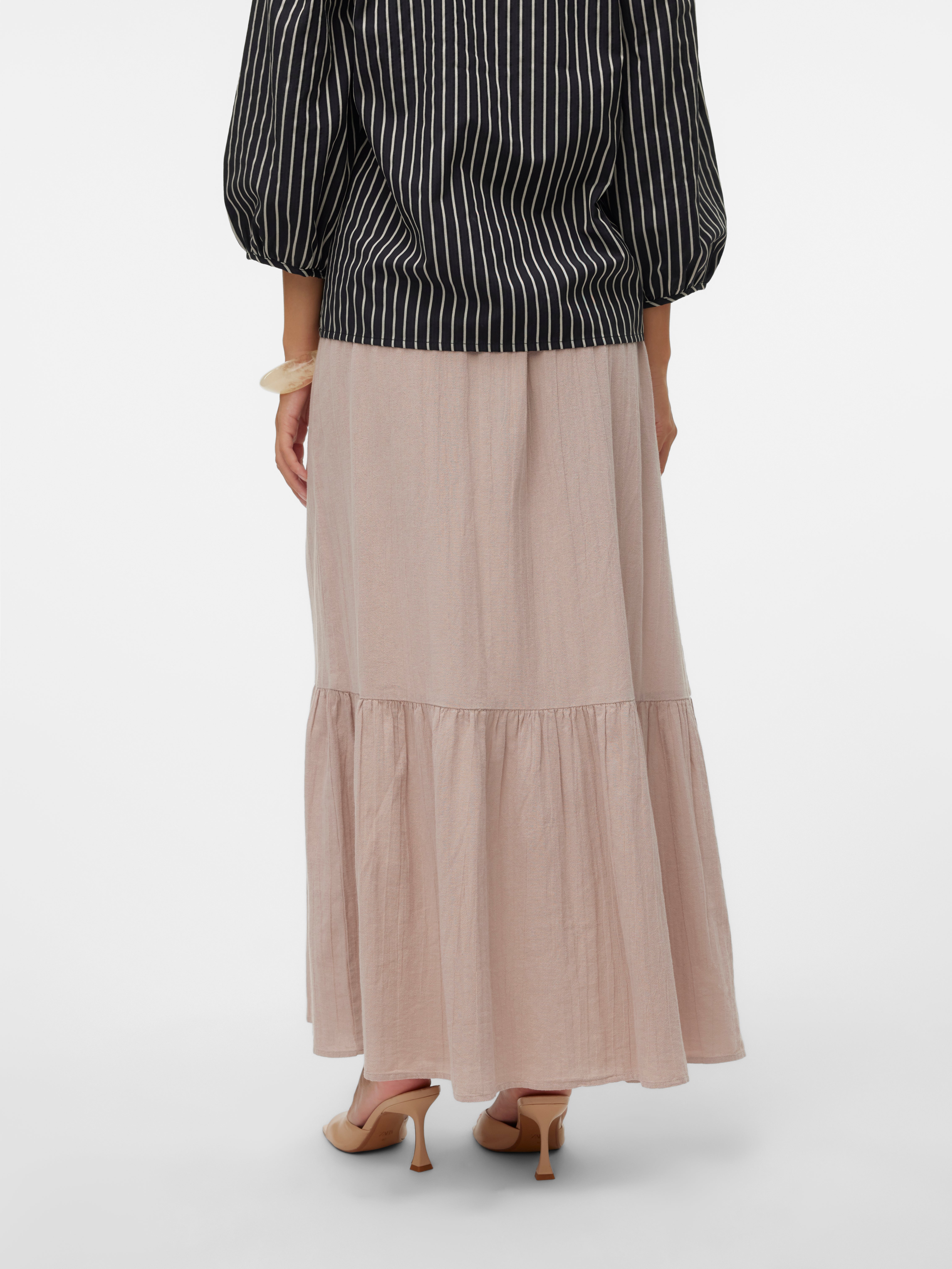 VMPRETTY Hohe Taille Langer Rock