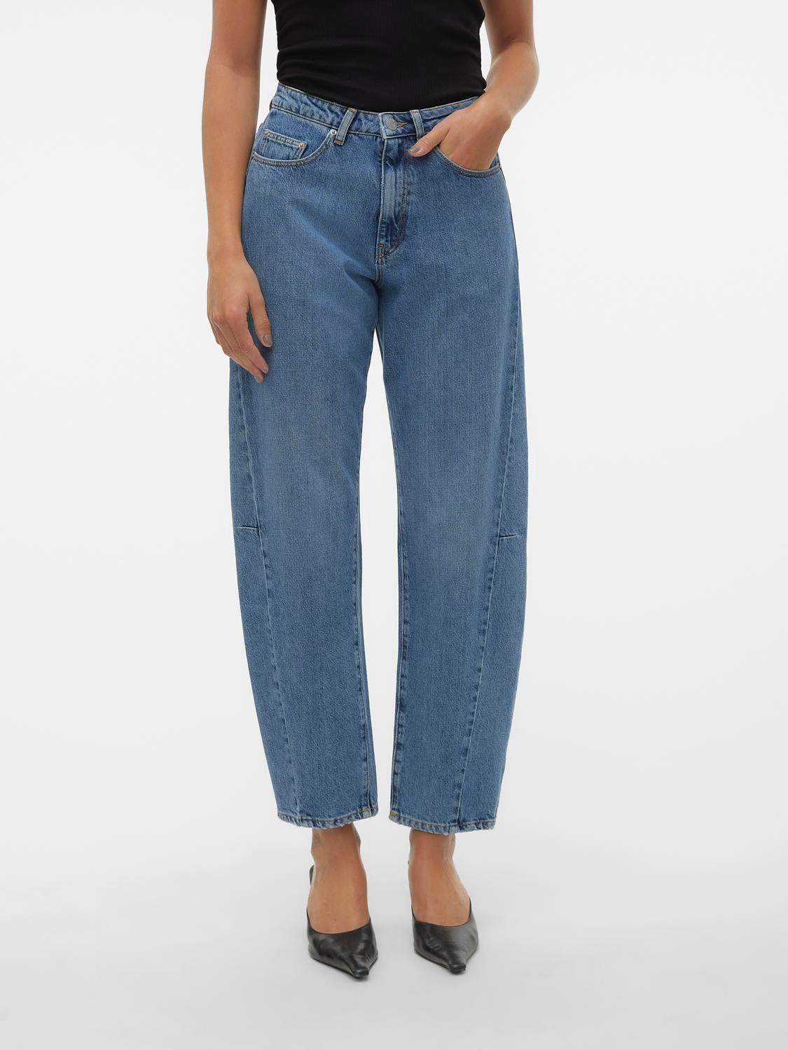 VMELLIE Hohe Taille Hohe Taille Jeans