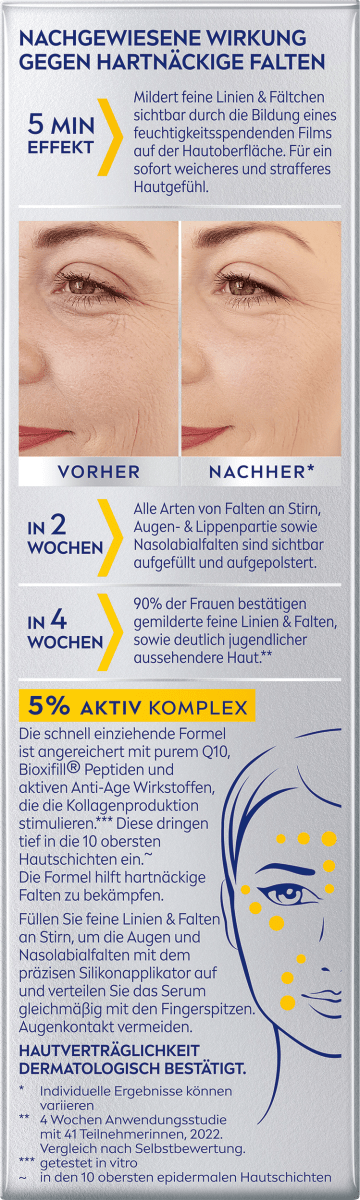Serum Anti Falten Experte Q10 gezielter Falten-Auffüller, 15 ml