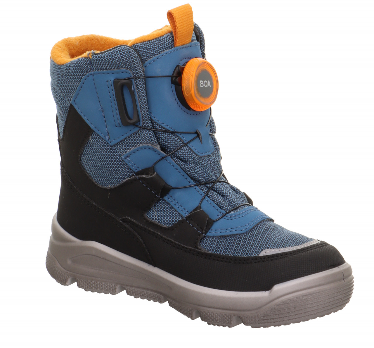 MARS - Blau/Orange Boots mit BOA® Drehverschluss