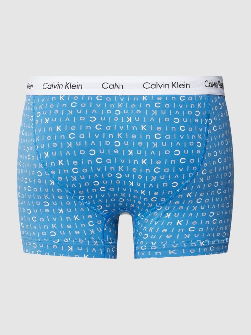 PLUS SIZE Trunks mit elastischem Bund im 3er-Pack in royalblau