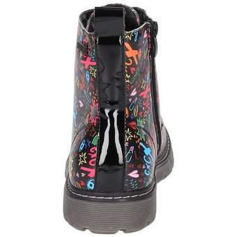 Puccetti Schnür Boots in bunt
