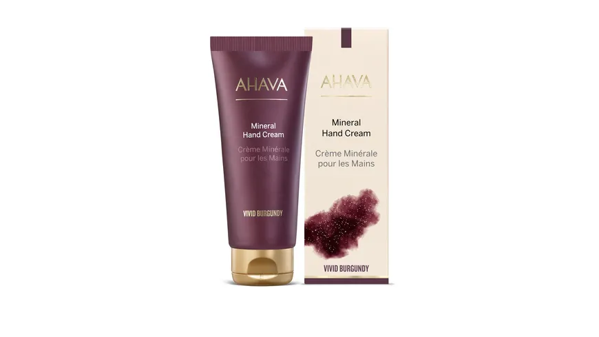 AHAVA Mineral Hand Cream Vivid Burgundy 100 ml