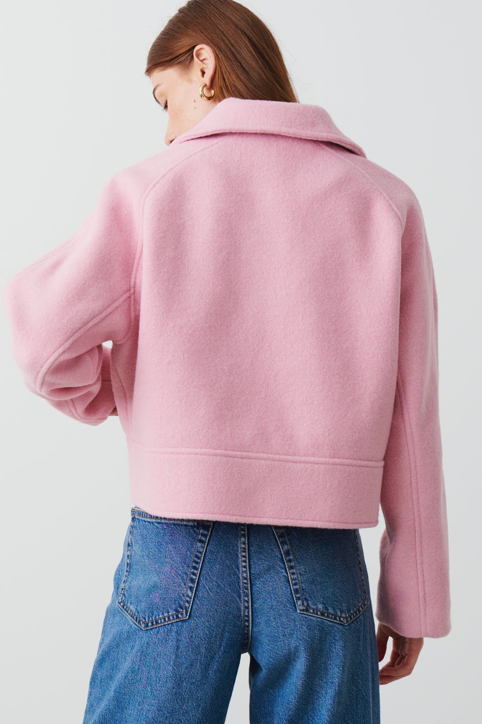 Short boxy jacket