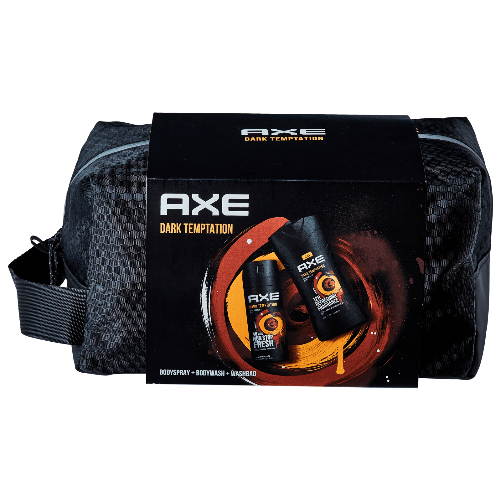 Axe Geschenkset Bodyspray + Bodywash + Washbag Dark Temptation