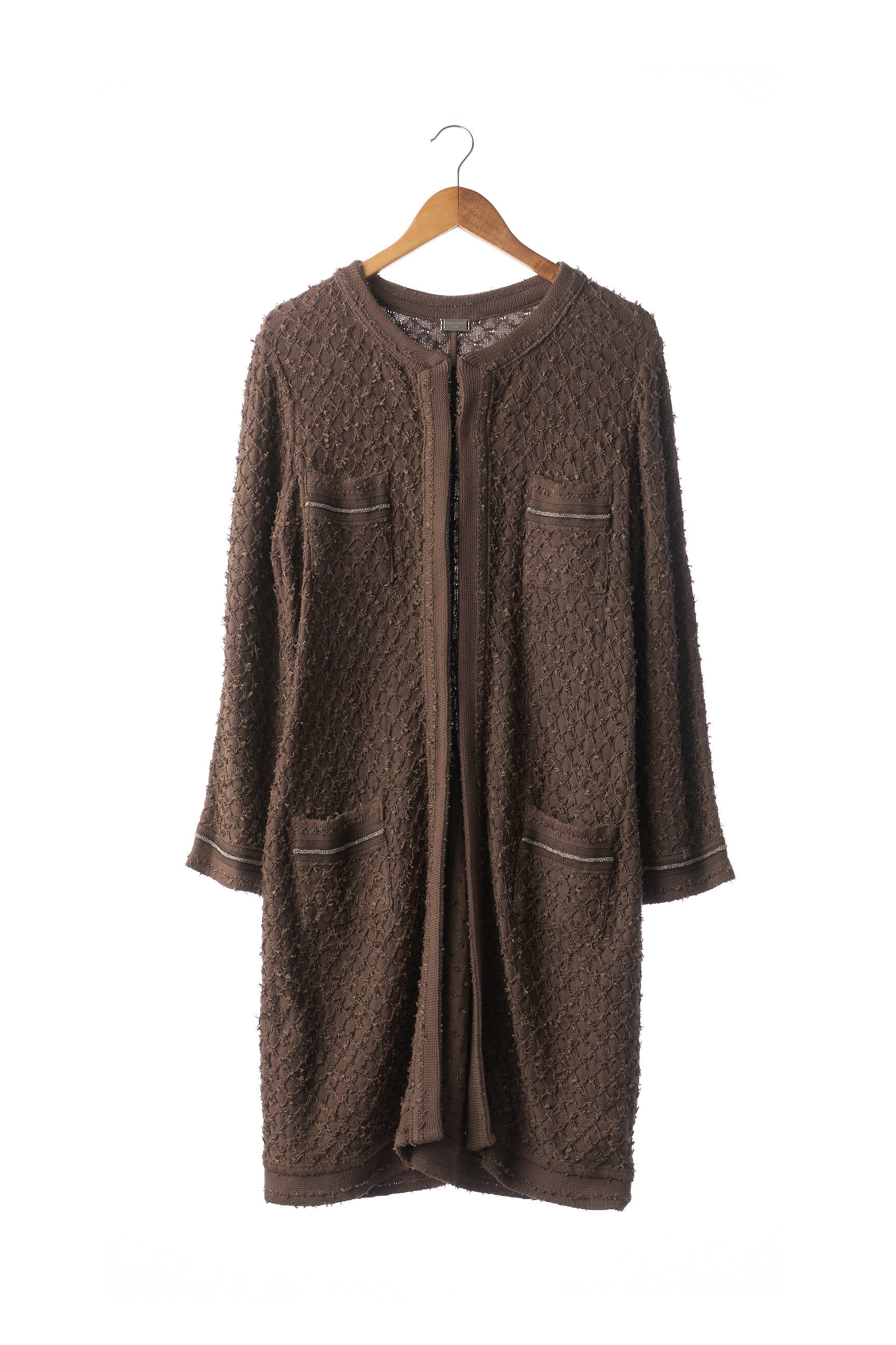 Lil Pour L Autre Manteaux Longs Femme couleur marron