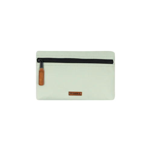 El Capitolio medium front pocket in aqua green