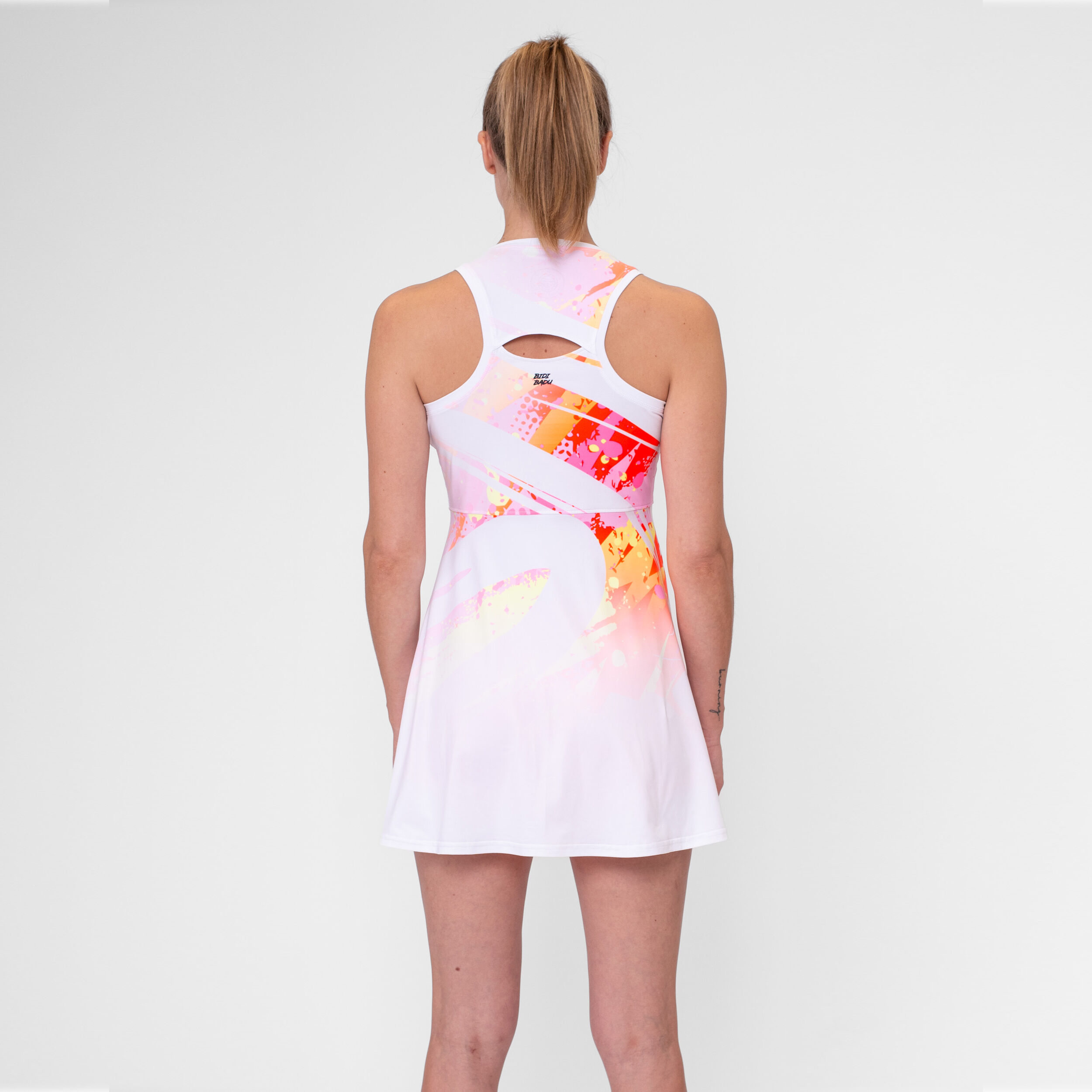 Wild Arts 2in1 Kleid Damen - Weiß, Mehrfarbig