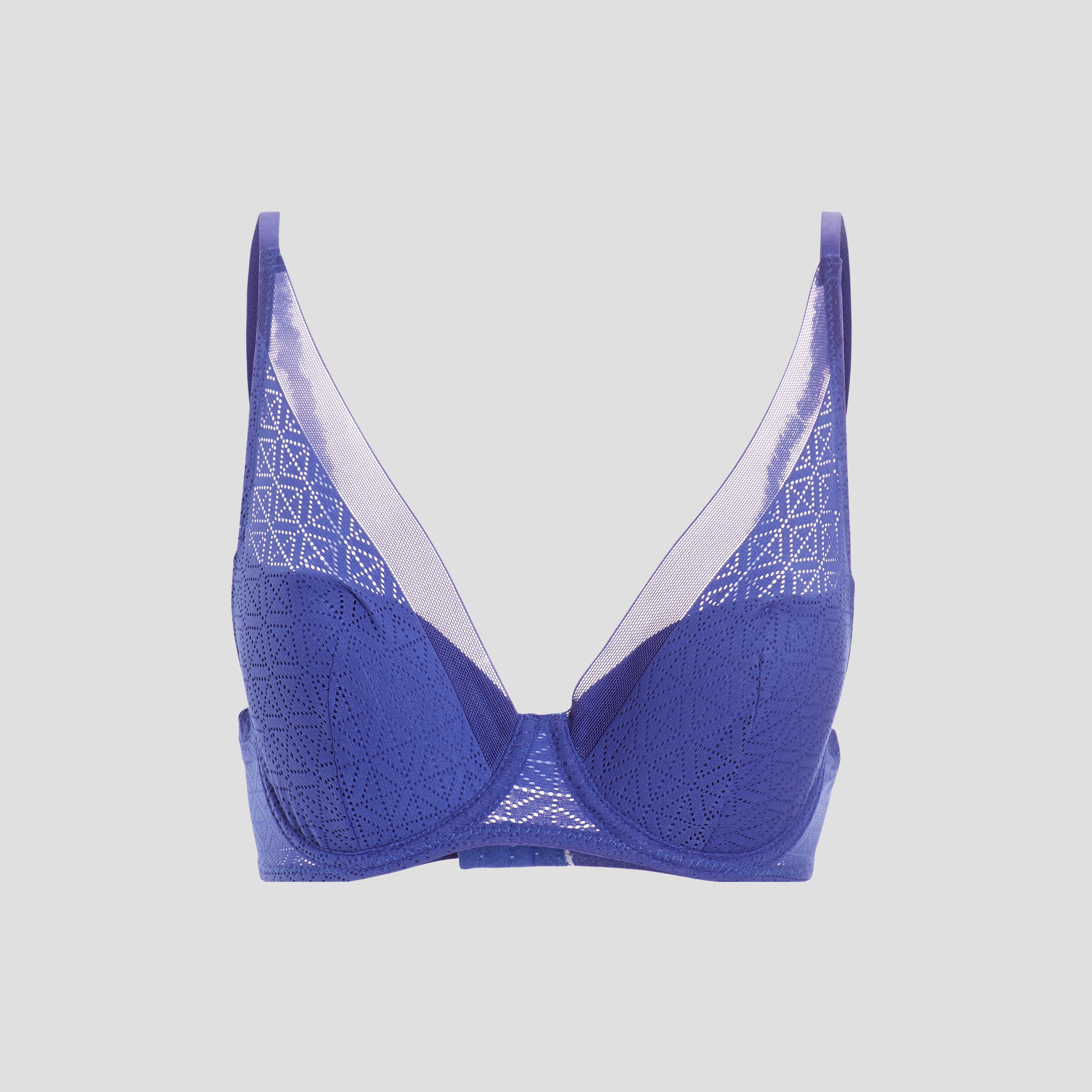 Soutien-gorge foulard bleu roi femme | La Halle