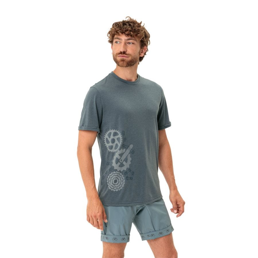 Cyclist 3 Fahrrad T-Shirt Herren