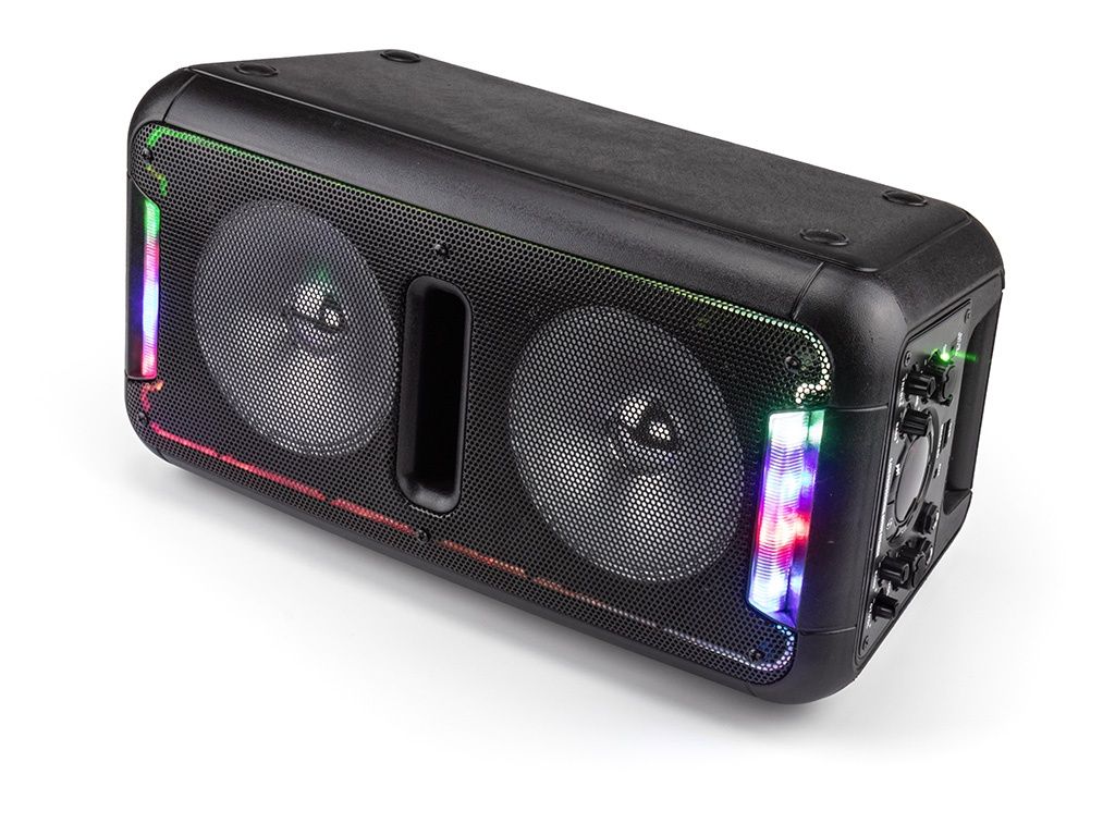 HPA502BTL-Party-Lautsprecher mit Bluetooth, USB, Batterie und Beleuchtung