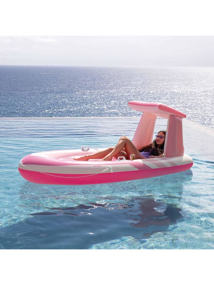 Intex Luftmatratze - Pink Paradise Boat (244x97x114cm) in pink günstig kaufen onesize