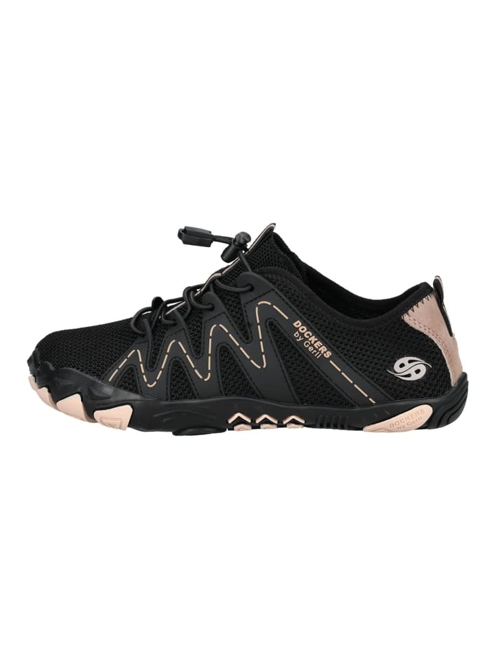 DOCKERS Wanderschuhe in Schwarz/Rosa günstig kaufen