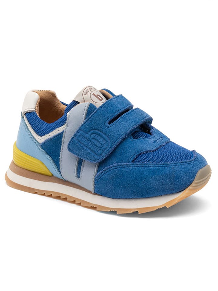 bisgaard Sneakers in Blau/ Weiß/ Gelb günstig kaufen