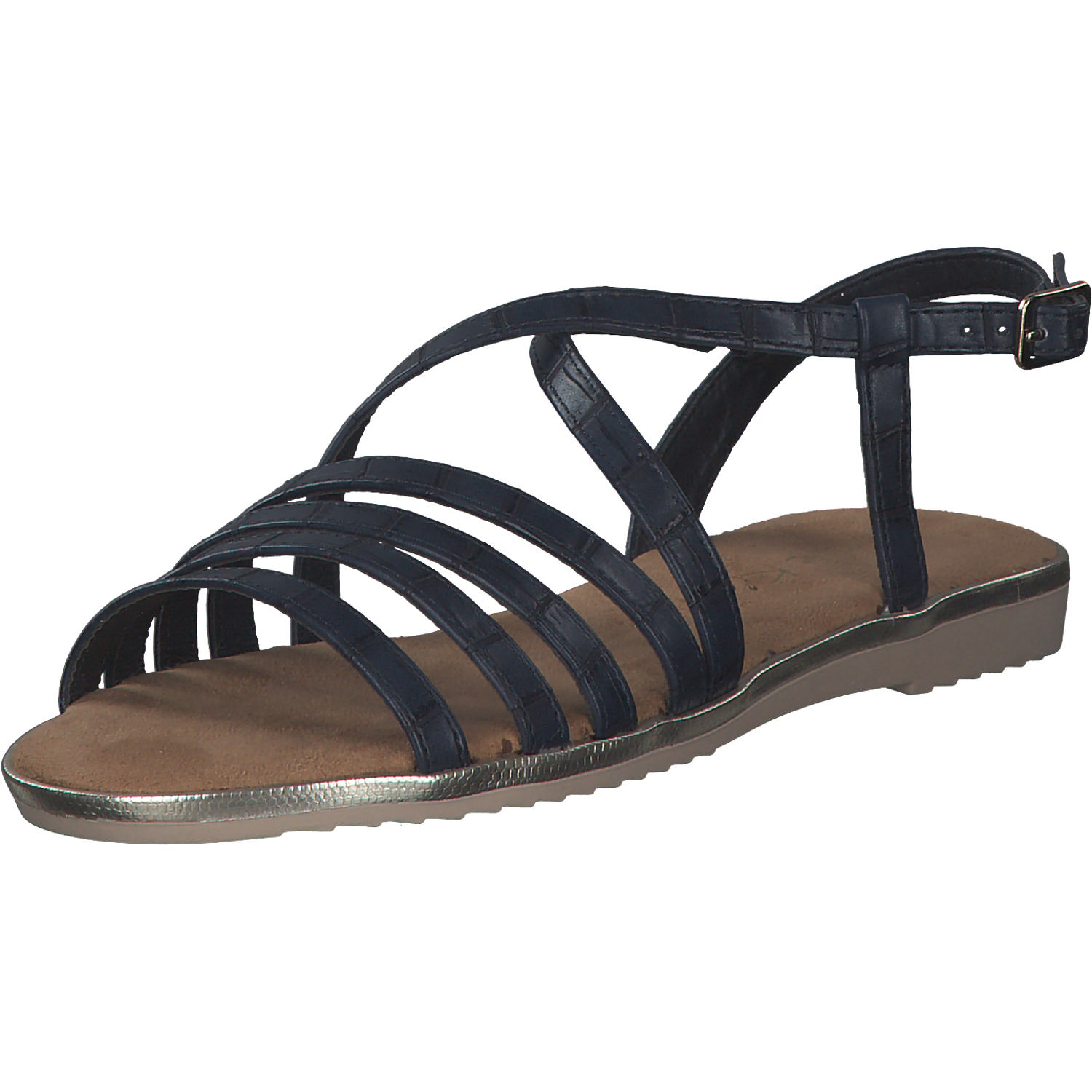 Idana 281406, Klassische Sandalen, Damen, Schwarz