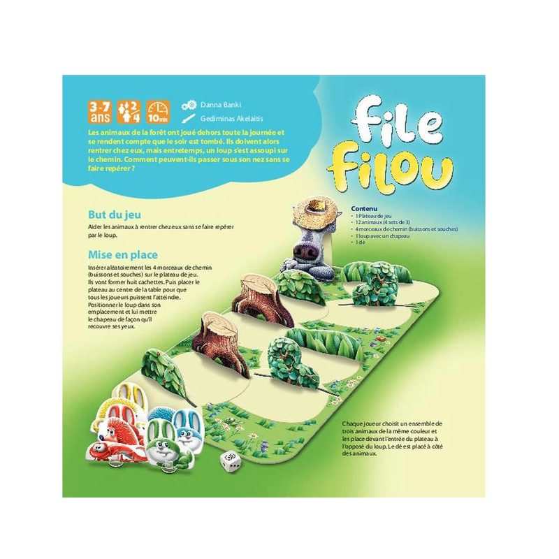 Gigamic Jeu de société File Filou