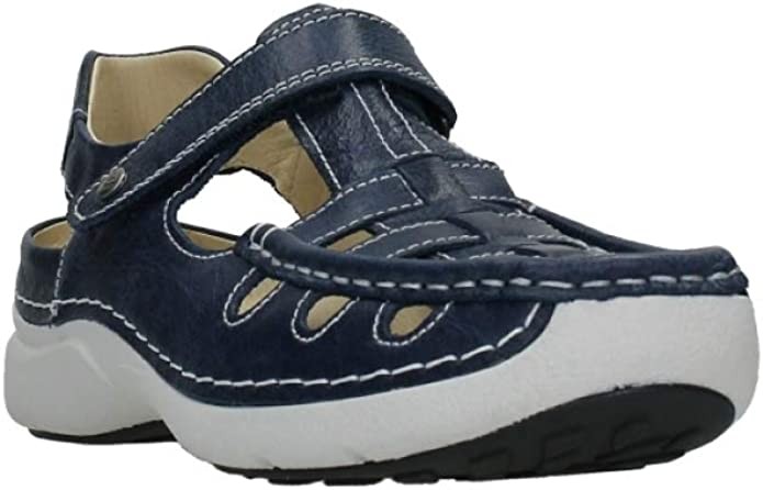 WOLKY Sportliche Slipper blau