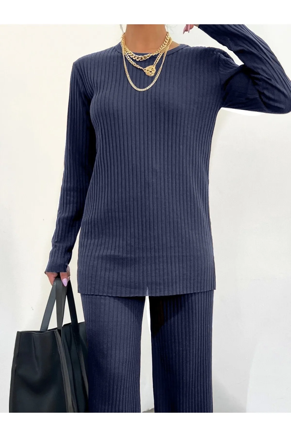 Modamorfo  Camisole-Set mit Rundhalsausschnitt