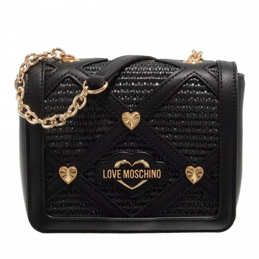 Love Moschino - Love Moschino Shoulder Bags Textil Black - schwarz