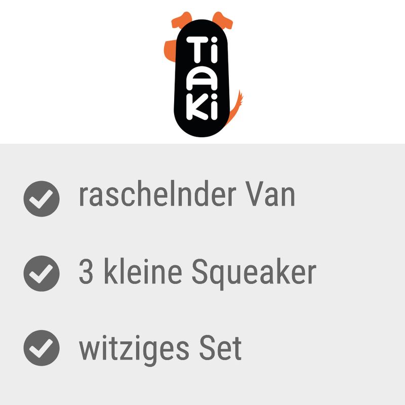 TIAKI Hundespielzeug Summer Van zu TOP-Preisen