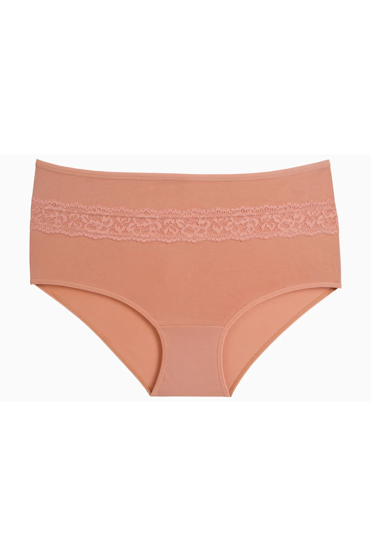 Nicoletta  Damenhöschen, große Größe, 5er-Pack, Baumwolle, Lycra, GRAU