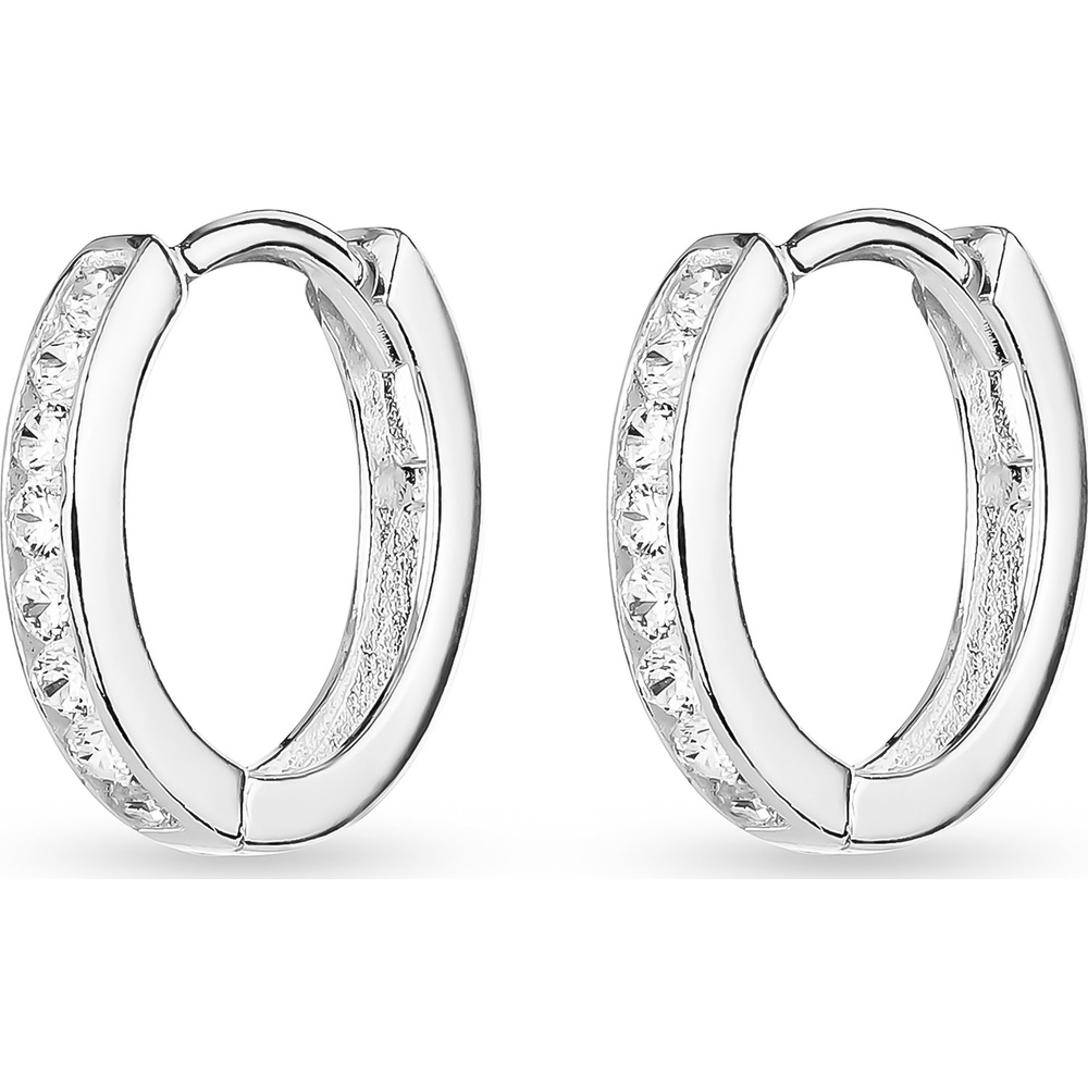 FAVS Créoles 925 Argent Boucles d'oreilles