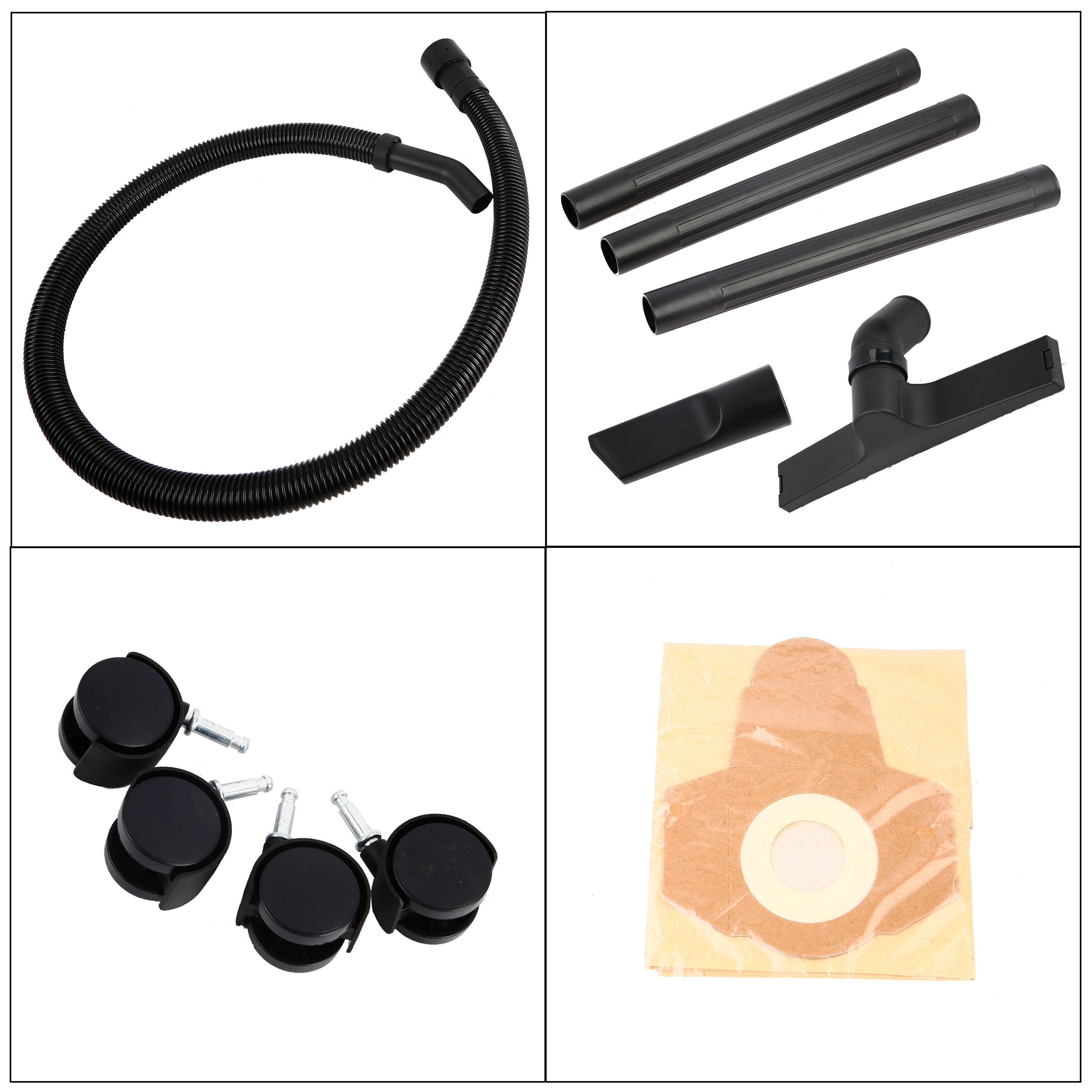 Profiwerk Nass-Trocken-Sauger PWNTS-01-Kit Akku-Sauger 20V, 20l, 8,0 Kpa, 80 W, Ausblasfunktion, 4,0Ah Akku, Ladegerät
