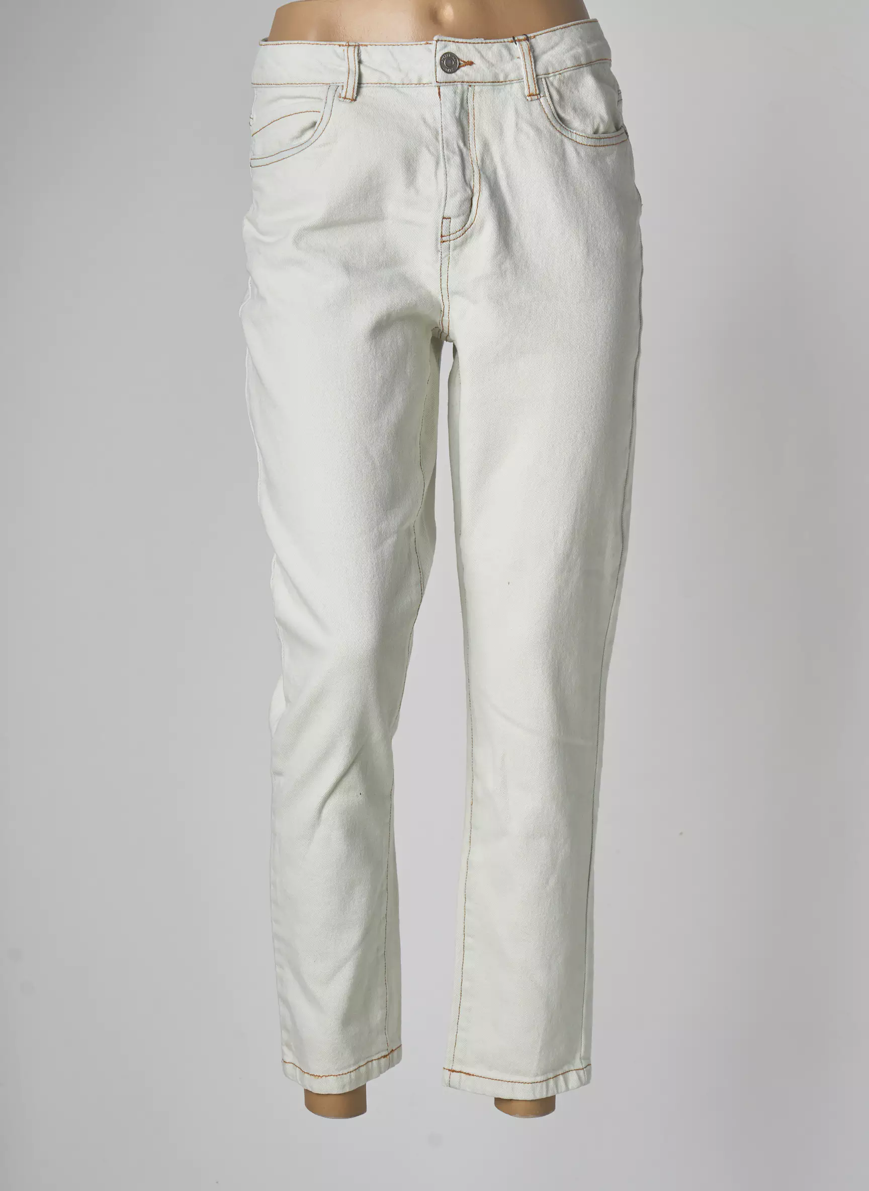 Noisy May Jeans Coupe Droite Femme couleur bleu