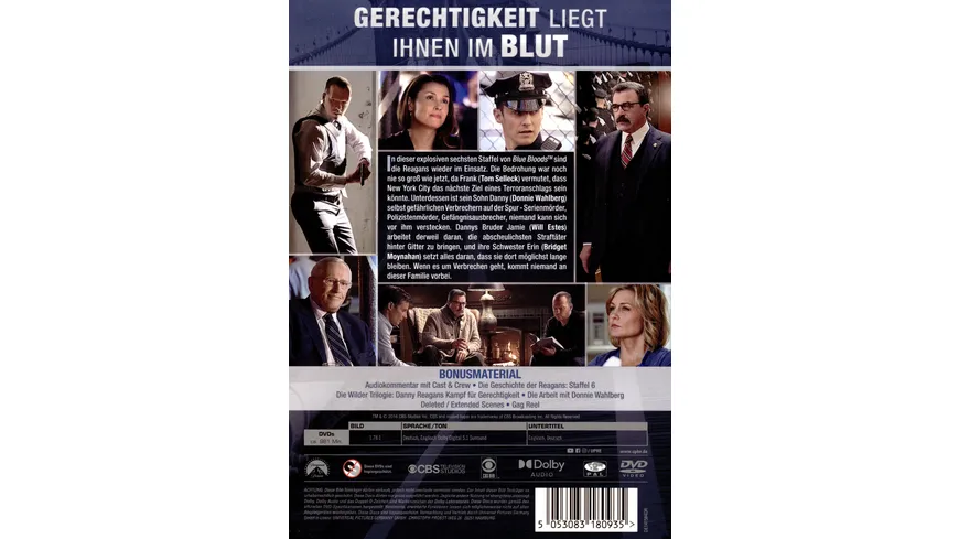 Blue Bloods - Season 6  [6 DVDs]