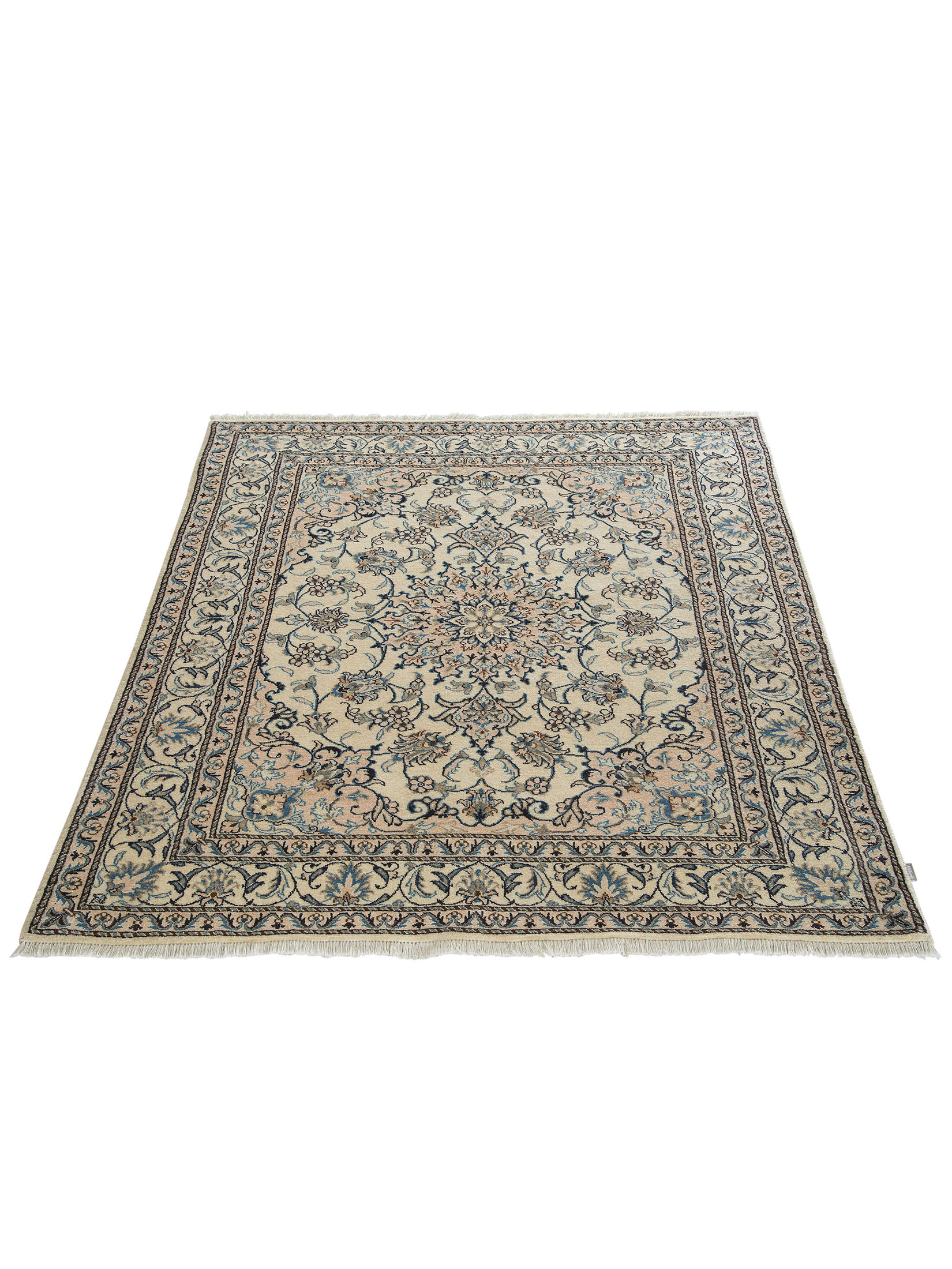 Kaschmar Nain 12 Lah ca. 150 x 192 cm, Unikat / Einzelstück