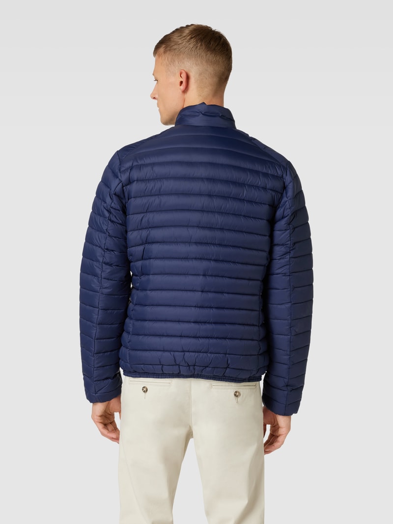 Steppjacke mit Stehkragen Modell 'ALEXANDER' in marineblau