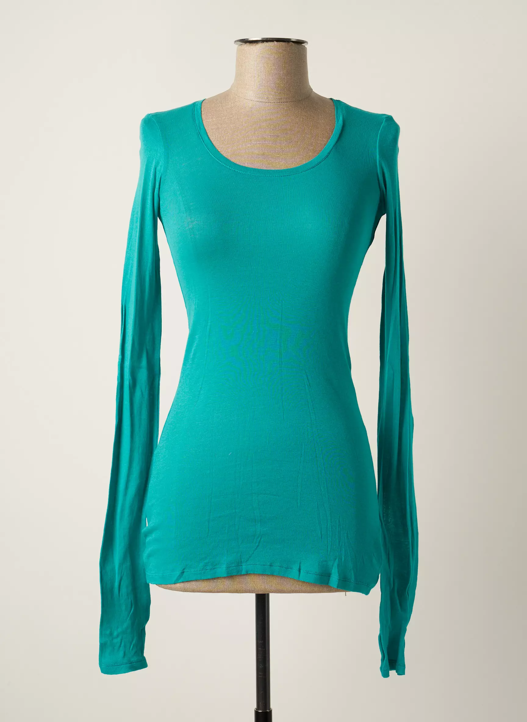 American Vintage Tshirts Femme couleur vert