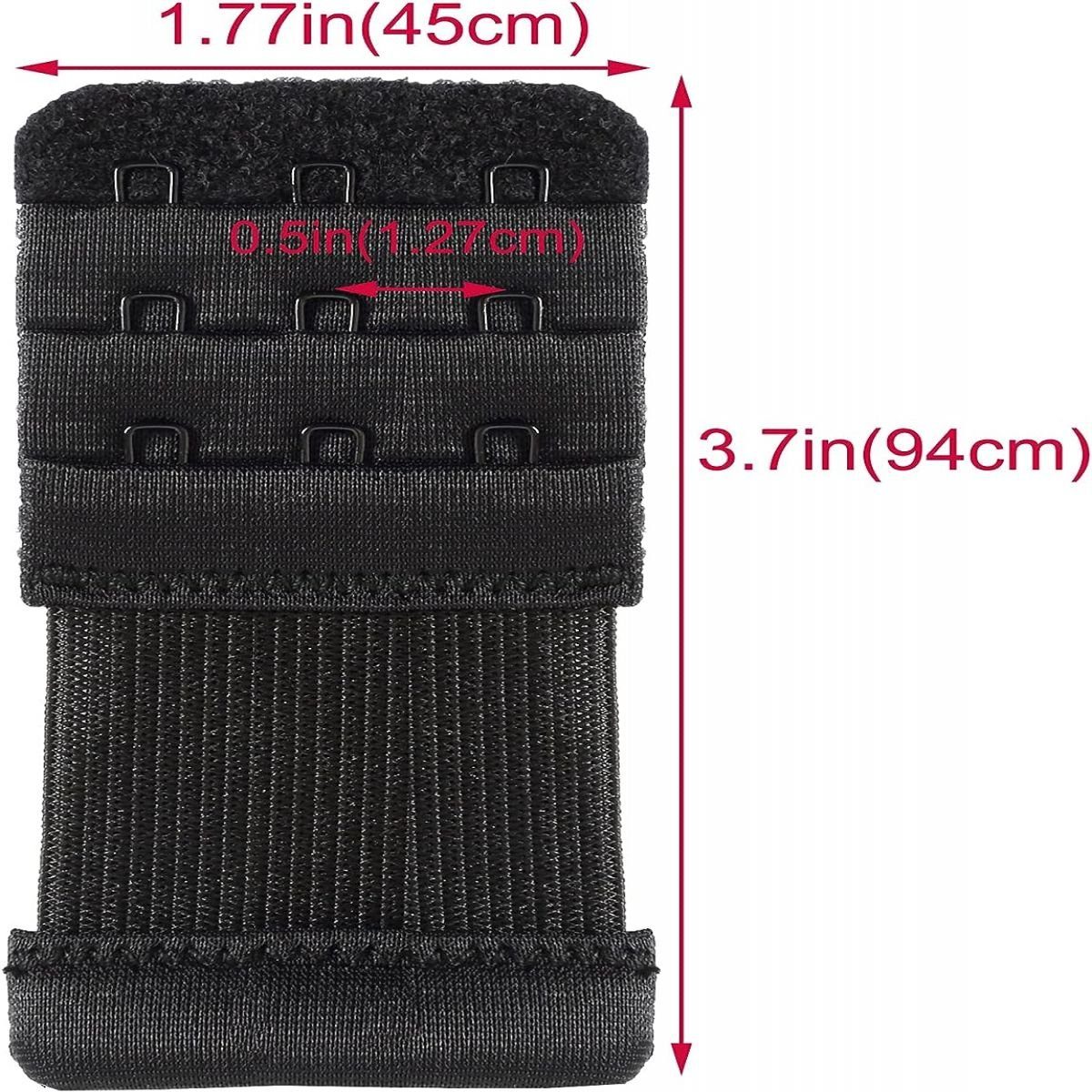 ZmdecQna BH-Verlängerung Damen Weichen, Bequemen Elastischen BH-Extender (3 Stück)