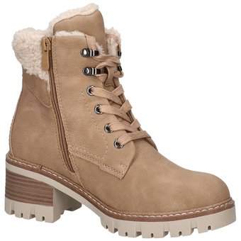 MEXX Minnie Schnür Boots in beige