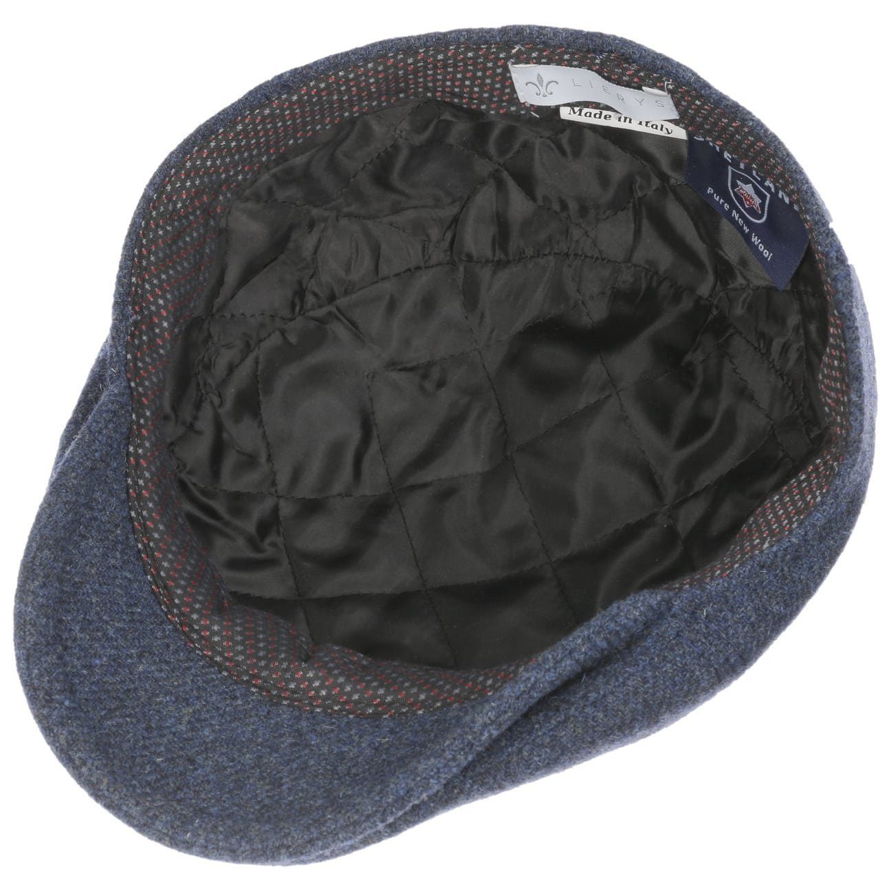 Lierys Flat Cap (1-St) Schirmmütze, Made in Italy