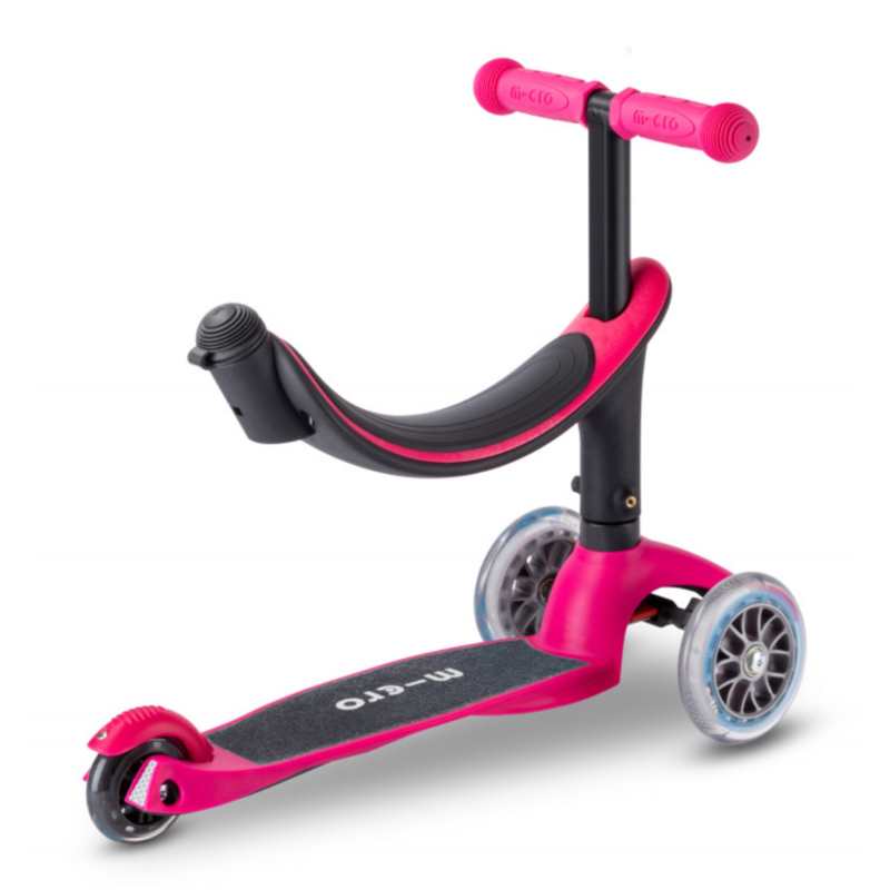 Trottinette 3 Roues - 3en1 Révolution Rose