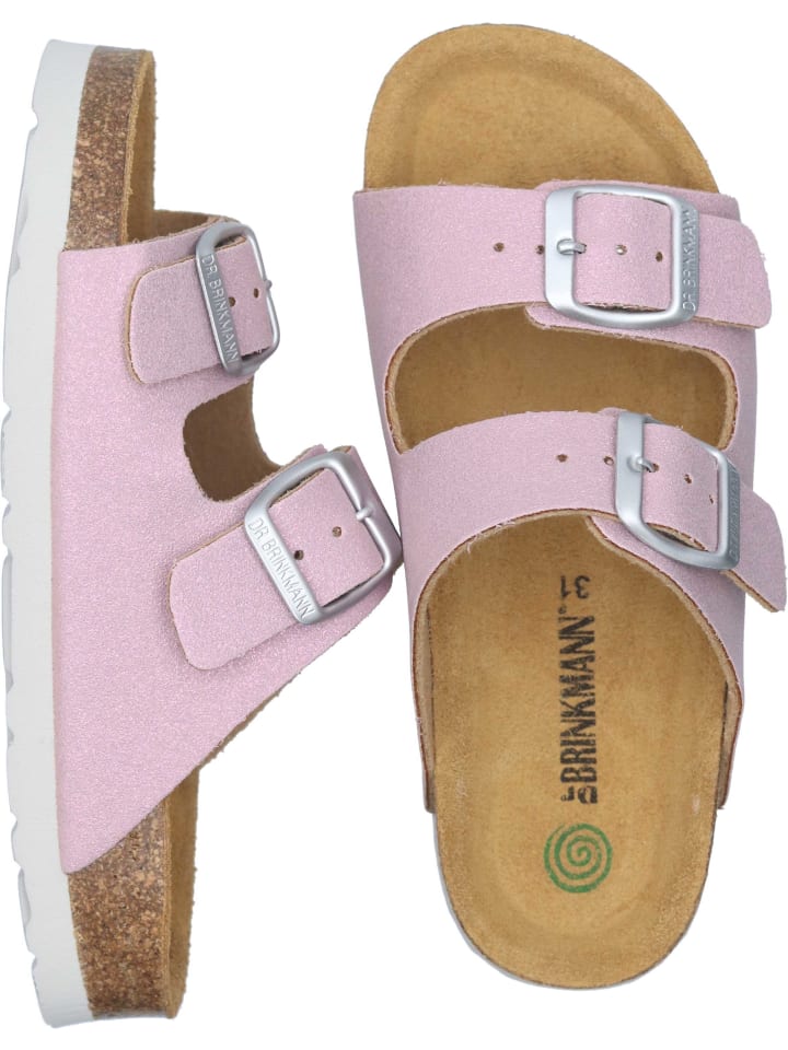 Dr. BRINKMANN Klassische Pantoletten in rosa günstig kaufen