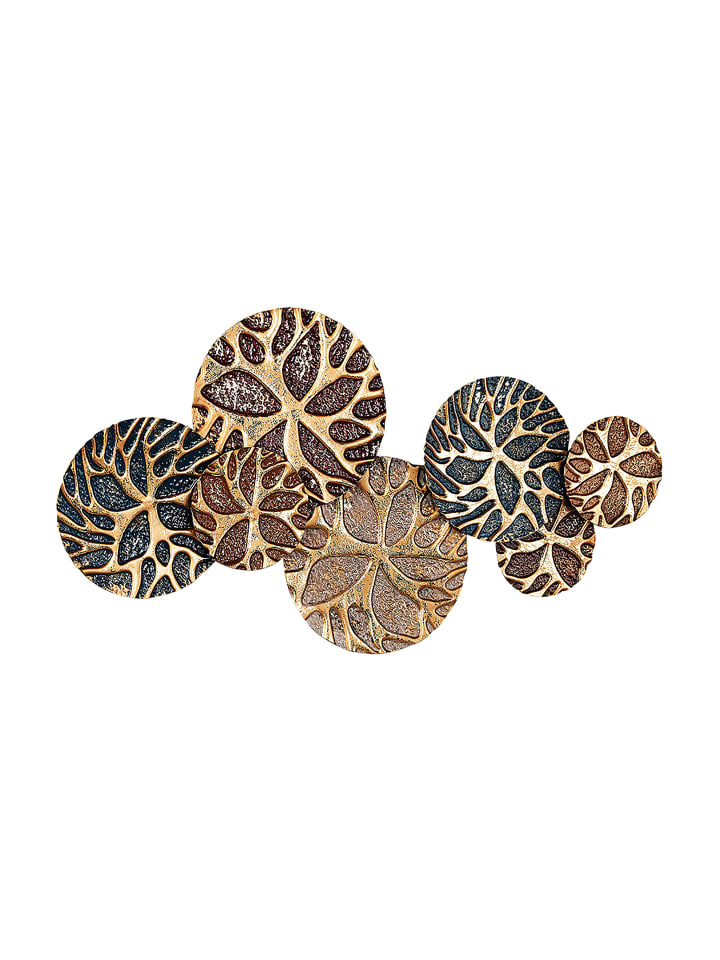kobolo Metallbild LIFE in Gold günstig kaufen onesize