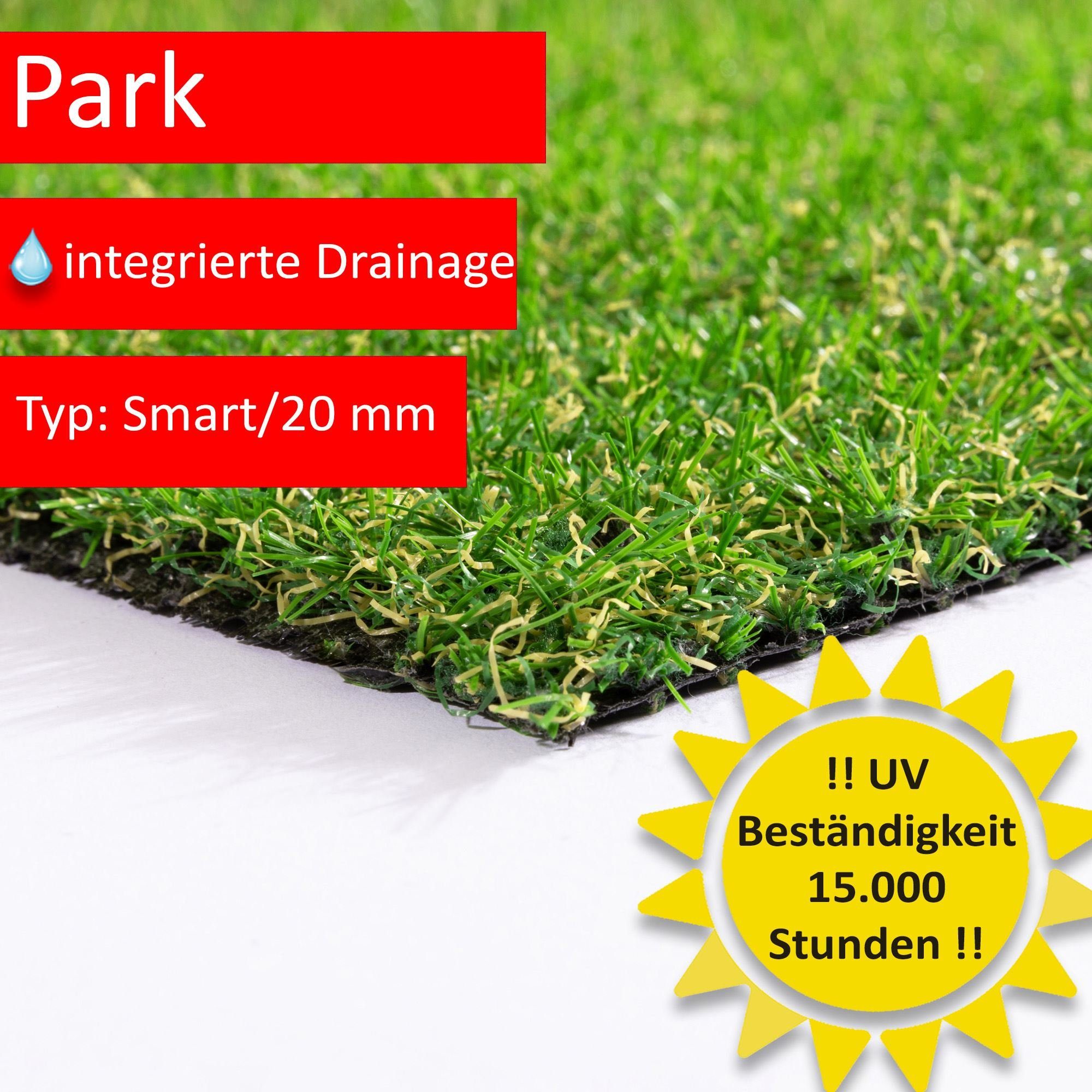 Kunstrasen Park, Steffensmeier, Rechteckig, Garten, Terrasse, UV-beständig, wasserfest
