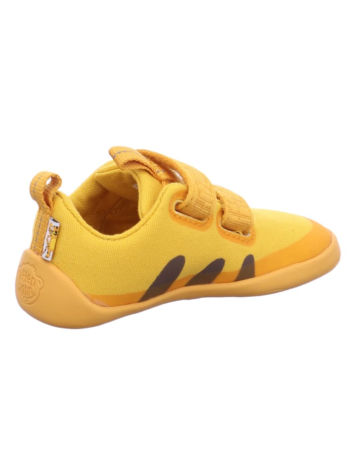 Affenzahn Jungen- Halbschuhe Halbschuh Baumwolle Lucky  Tiger in Gelb günstig kaufen