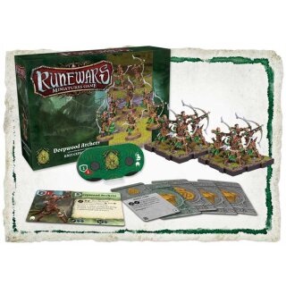 ** % SALE % ** Runewars The Miniatures Game - Dunkelwald-Bogenschützen Erweiterung (DE|EN)