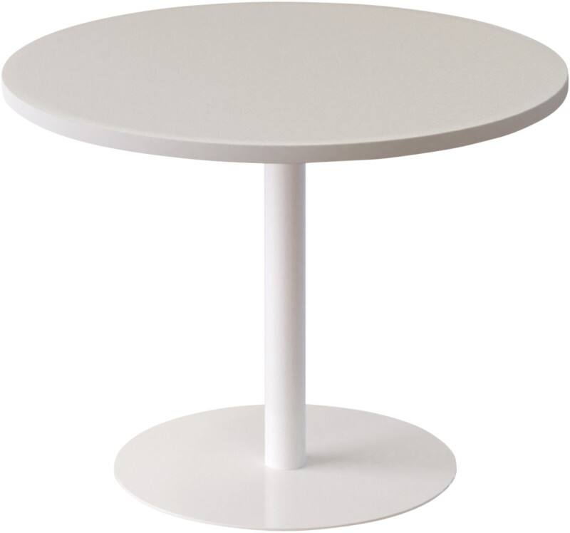 Paperflow Beistelltisch easyDesk Weiß 800 x 800 x 600 mm