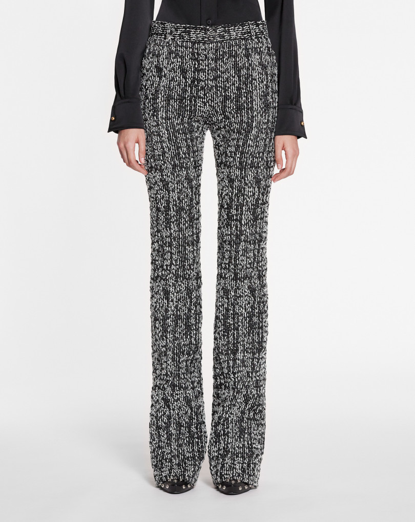 PANTALON AJUSTÉ ÉVASÉ